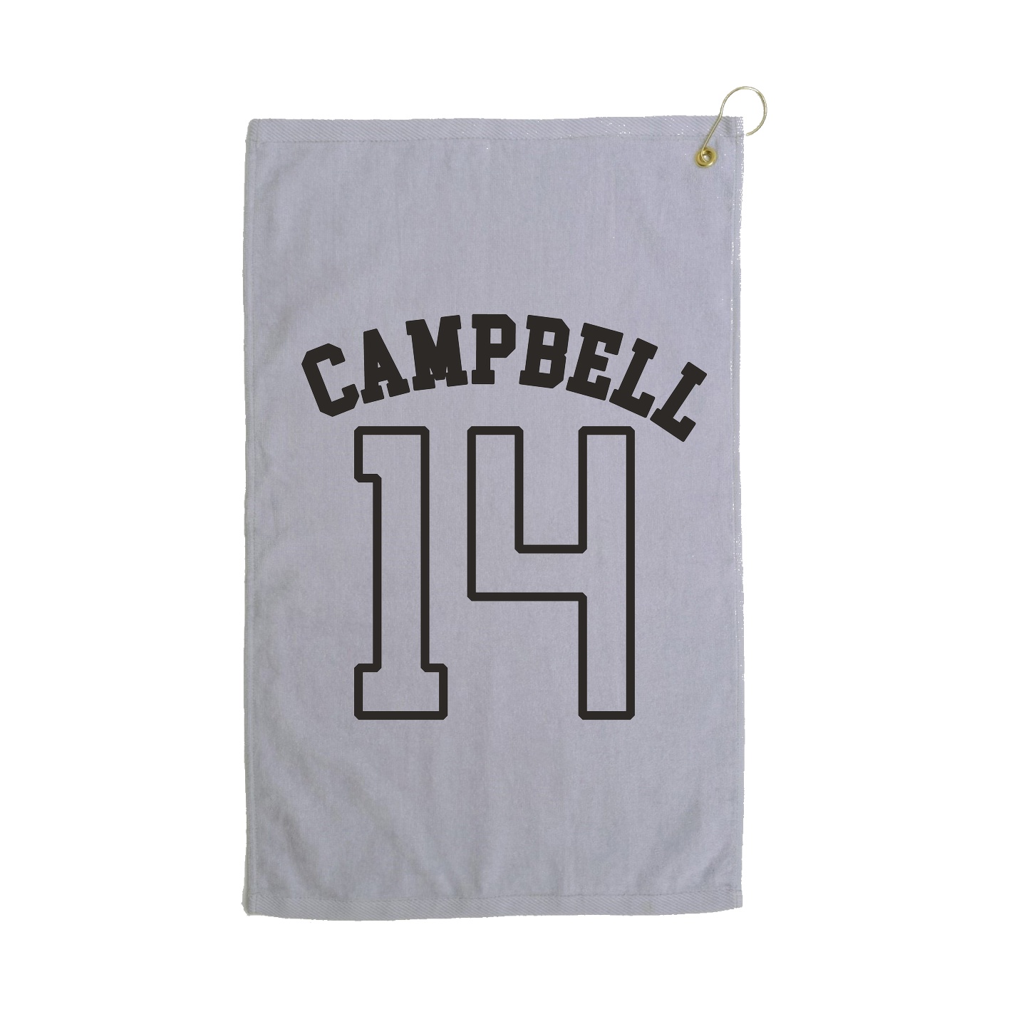Golf Towel — Shirsey Arch in Grey