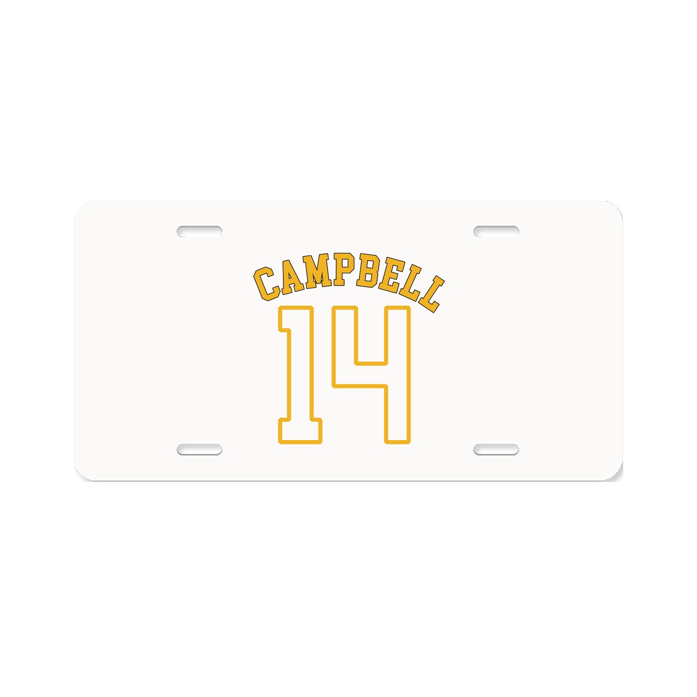 License Plate — Shirsey Arch in Classic