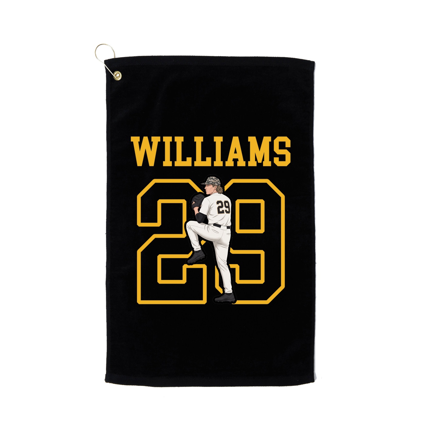 Golf Towel — Shirsey in Black