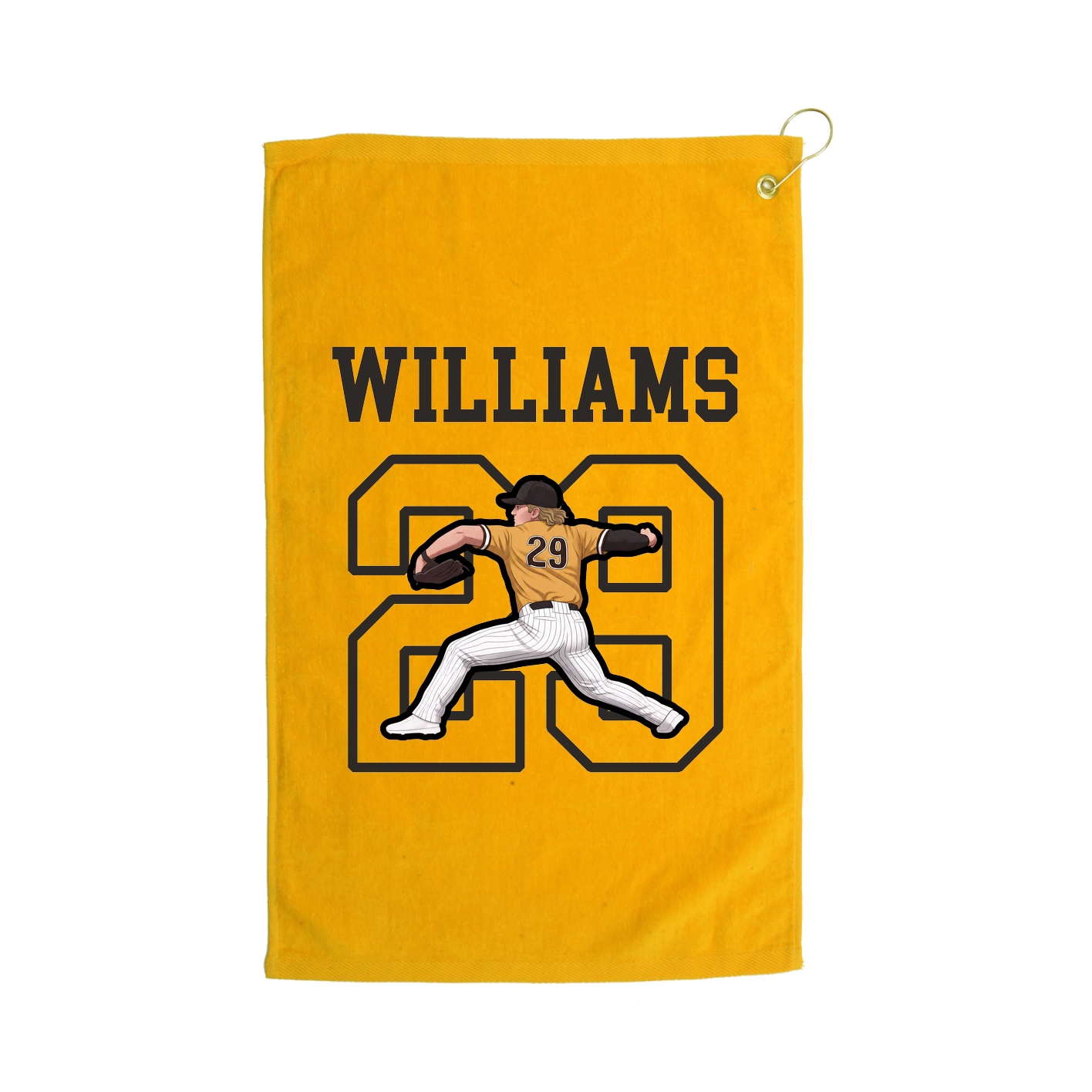 Golf Towel — Shirsey in Gold