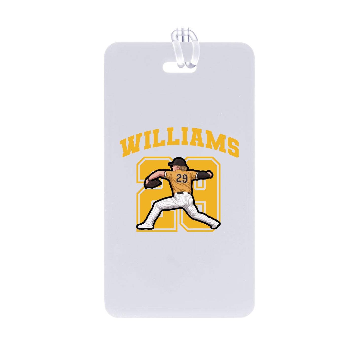 Bag Tag — Number in Classic