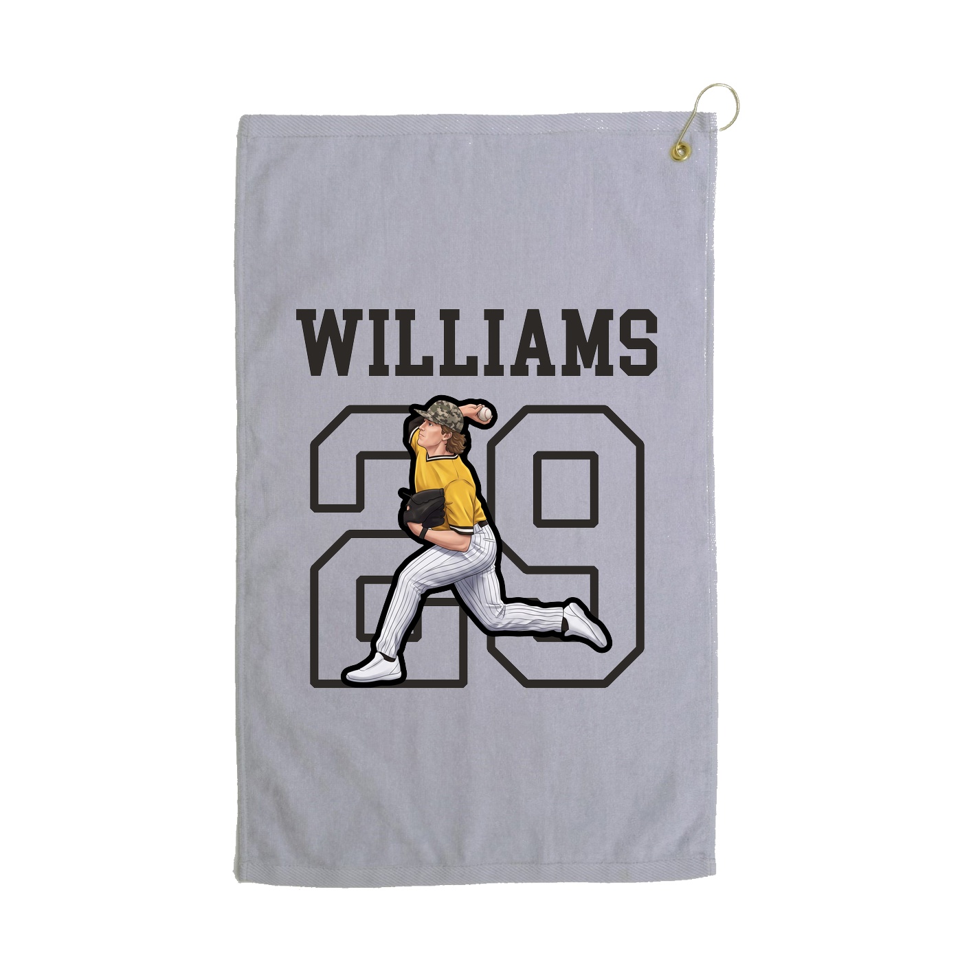 Golf Towel — Shirsey in Grey