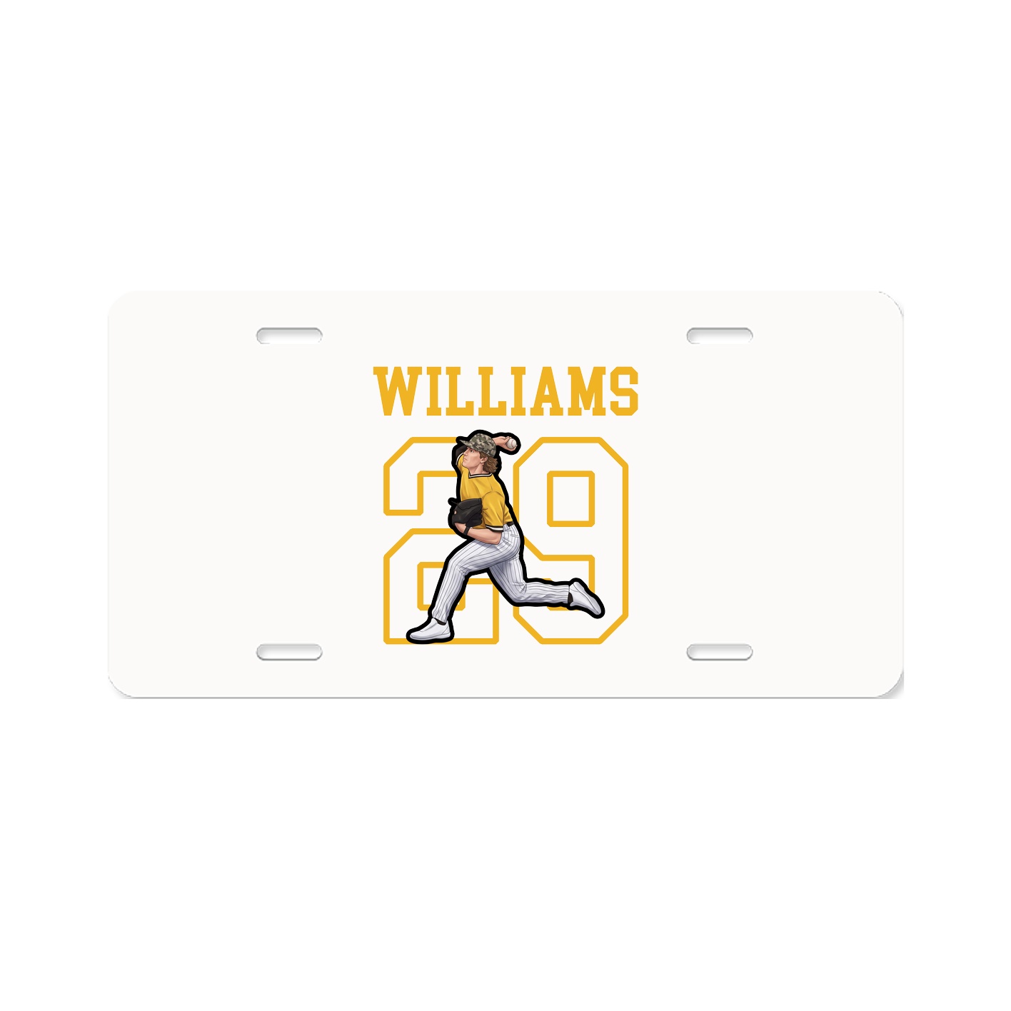 License Plate — Shirsey in Classic