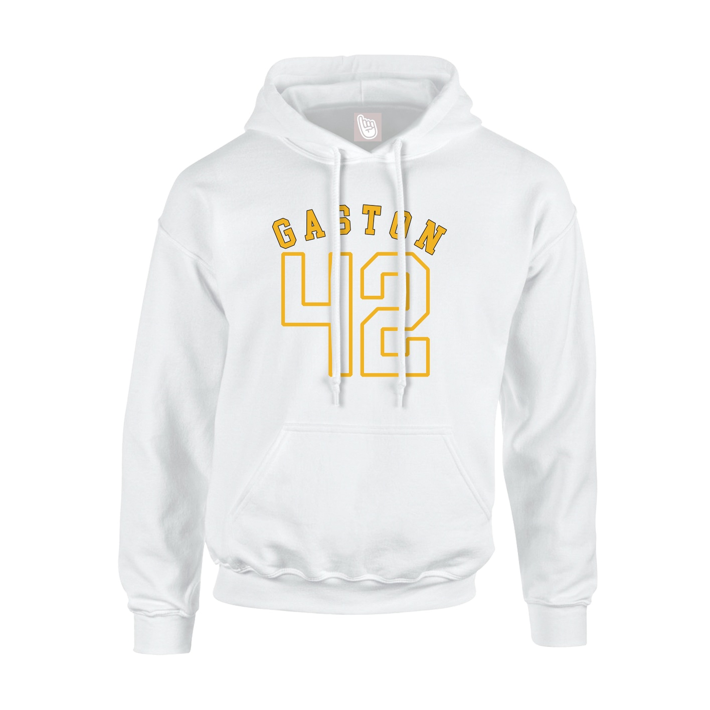Hoodie — Shirsey Arch in White