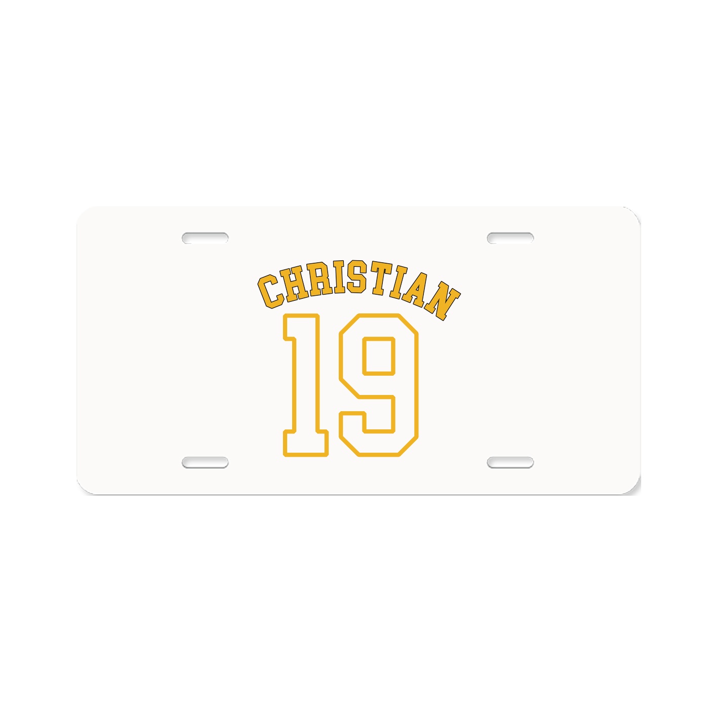 License Plate — Shirsey Arch in Classic