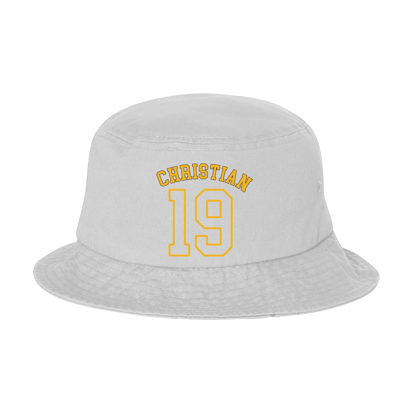 Bucket Cap — Shirsey Arch in White