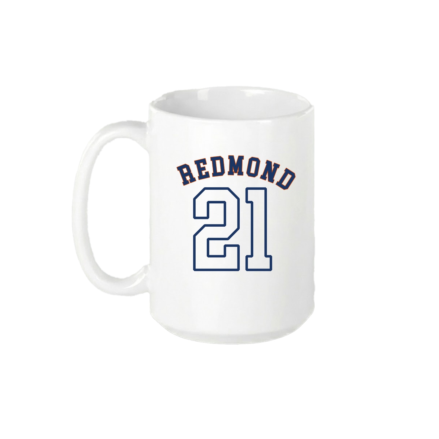 15oz Coffee Mug — Shirsey Arch in White