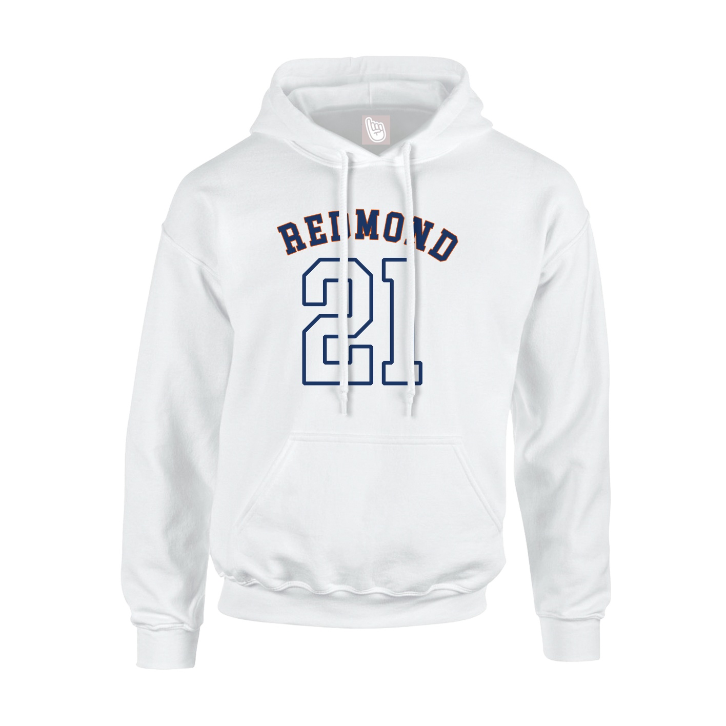 Hoodie — Shirsey Arch in White