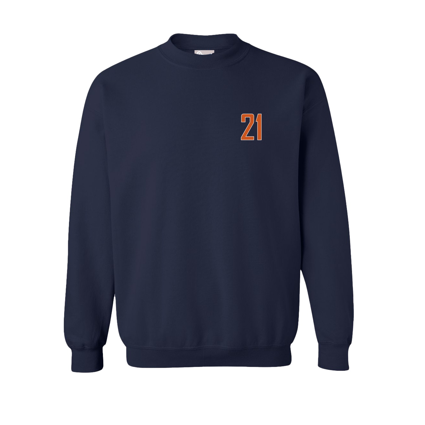 Fleece Crew — Front Shirsy in Navy