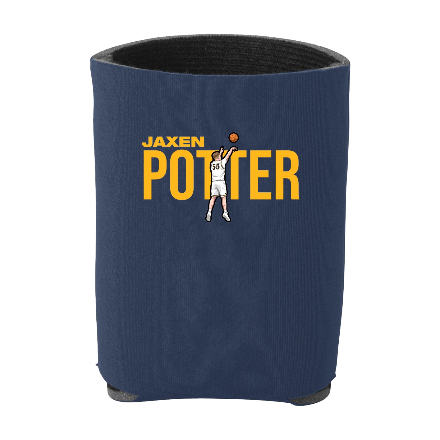 Can Holder — Player Name in Navy