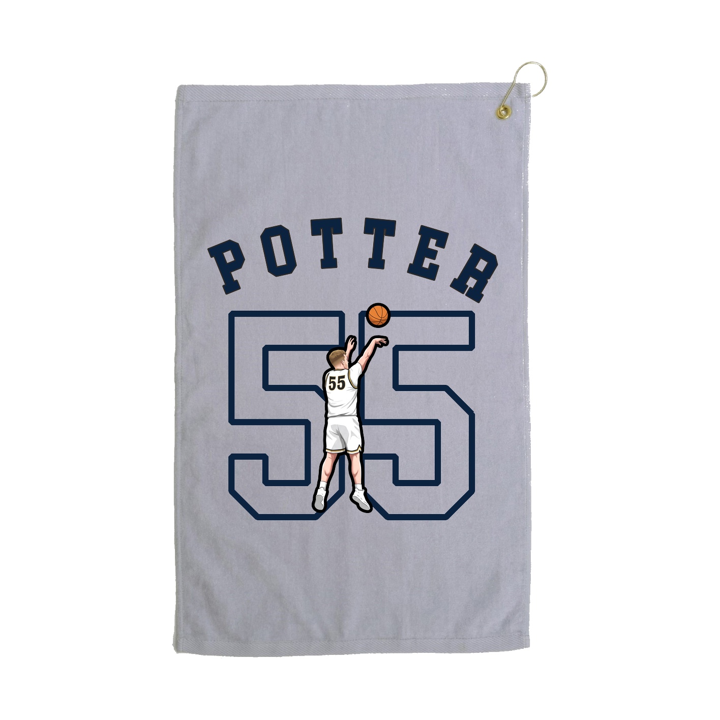 Golf Towel — Shirsey Arch in Grey