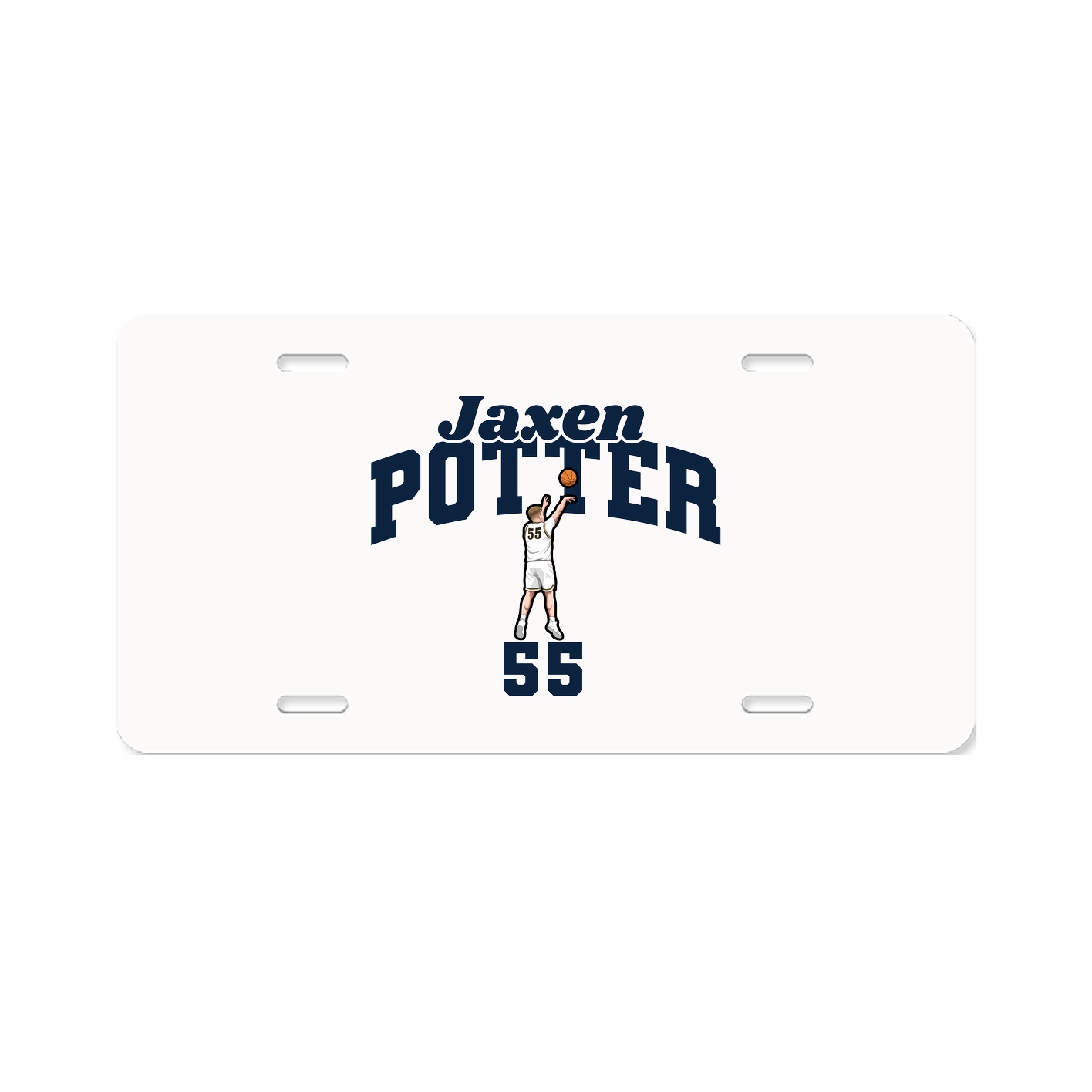 License Plate — Signature Arch in Classic