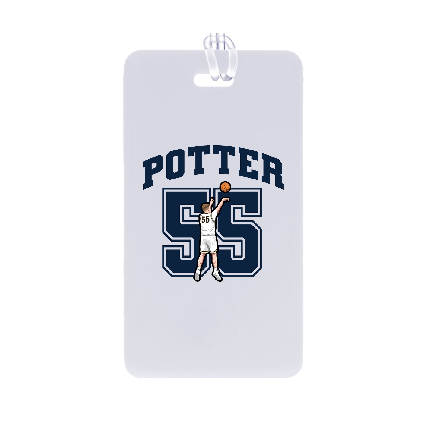 Bag Tag — Number in Classic