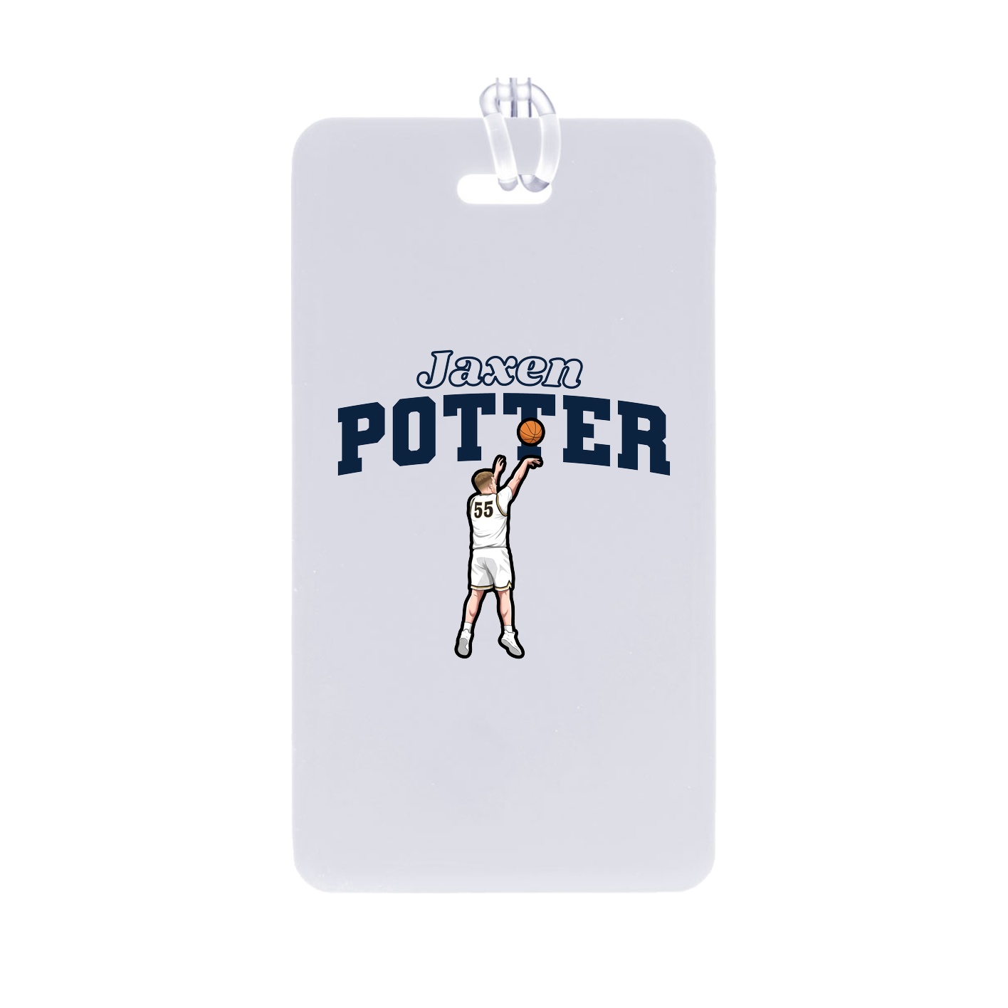 Bag Tag — Name Arch in Classic