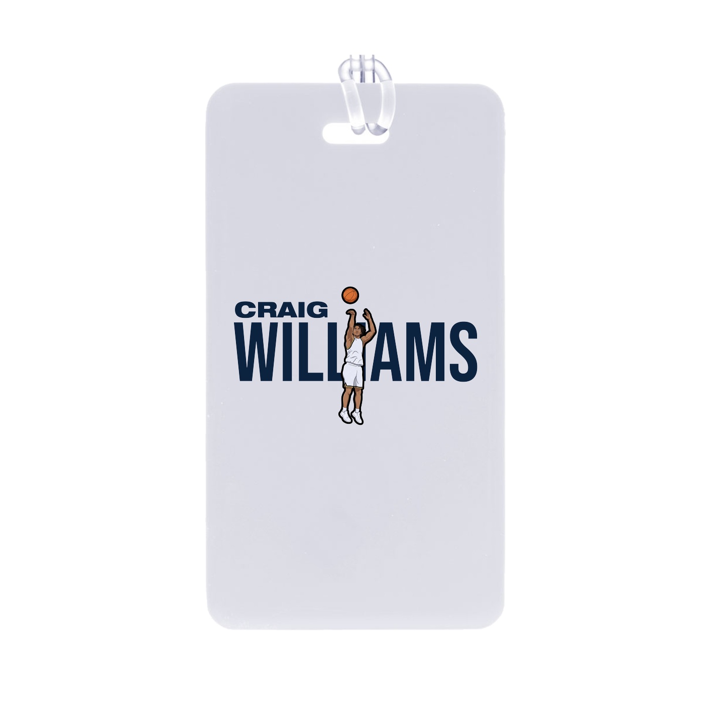 Bag Tag — Player Name in Classic
