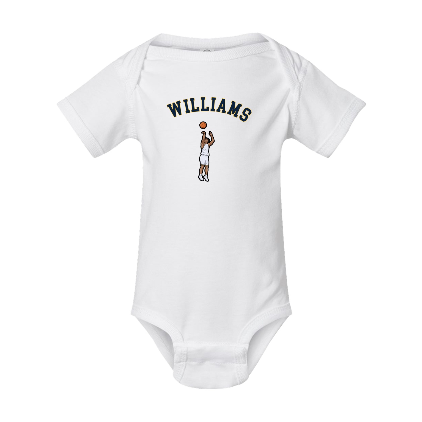 Baby Onesie — Shirsey Arch in White