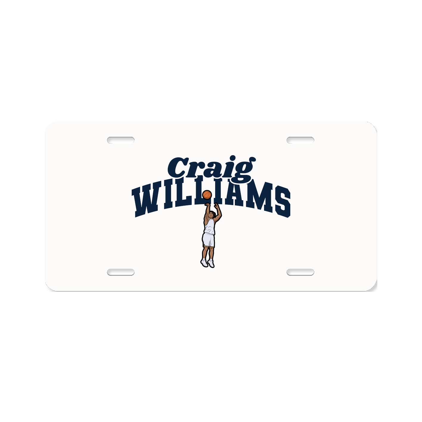 License Plate — Signature Arch in Classic