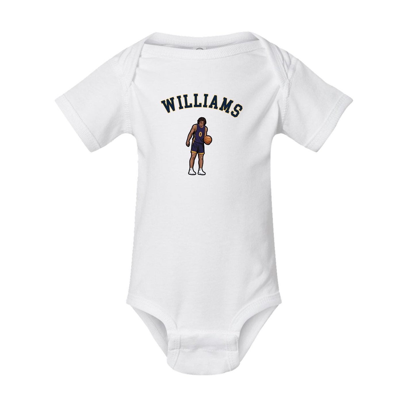 Baby Onesie — Shirsey Arch in White