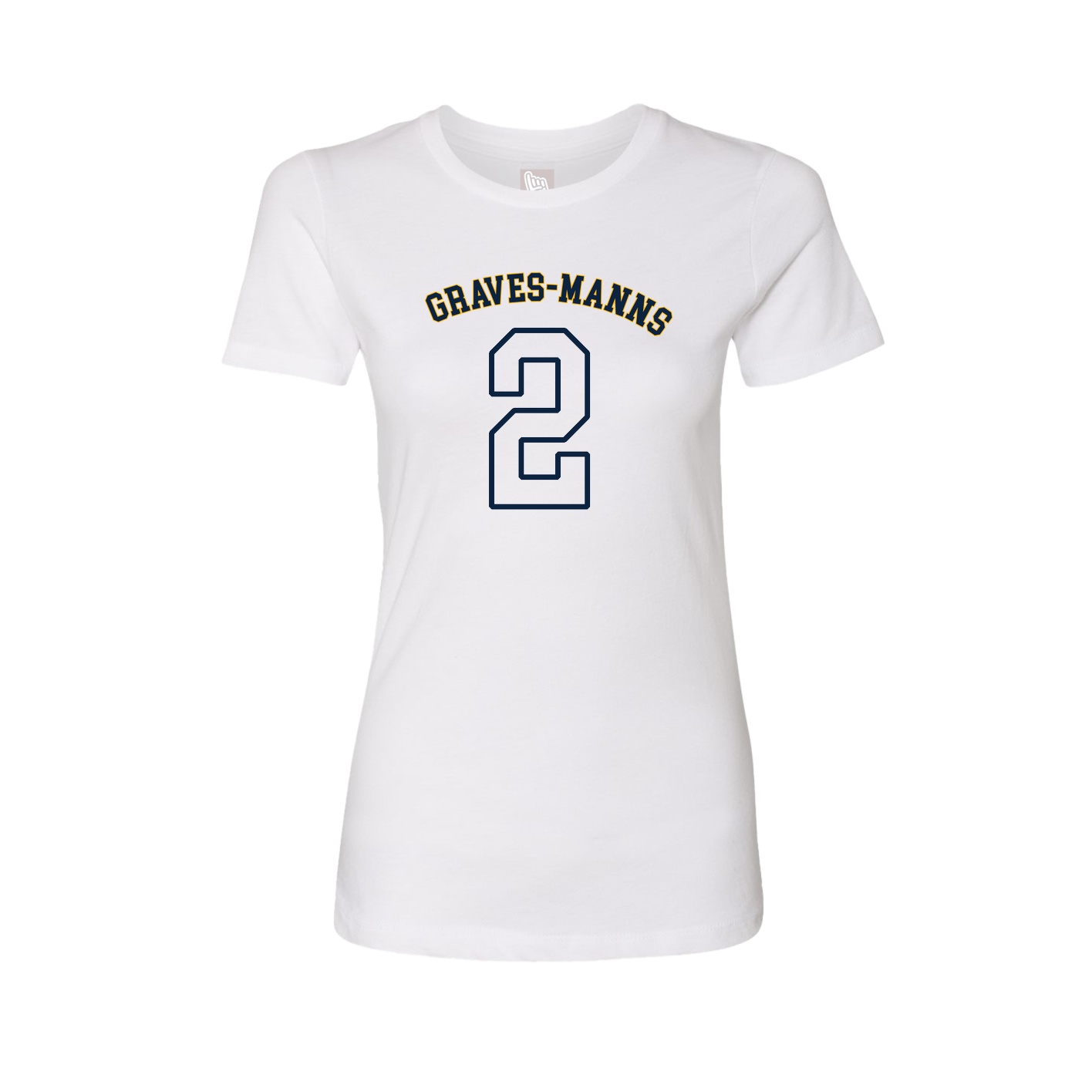 Womens Tee — Shirsey Arch in White