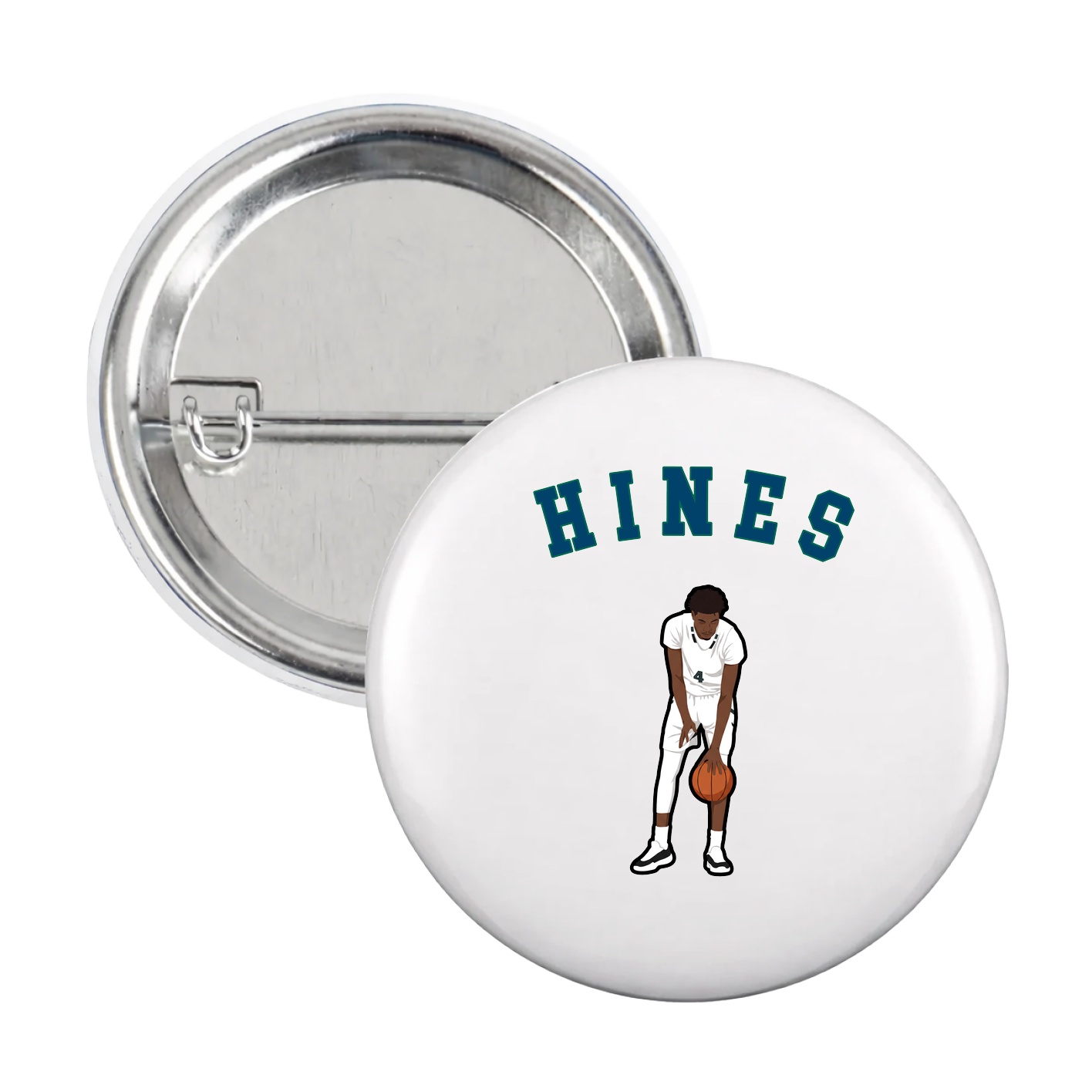 Game Day Button — Shirsey Arch in White