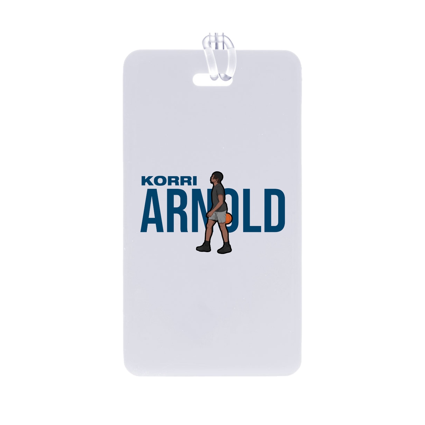 Bag Tag — Player Name in Classic