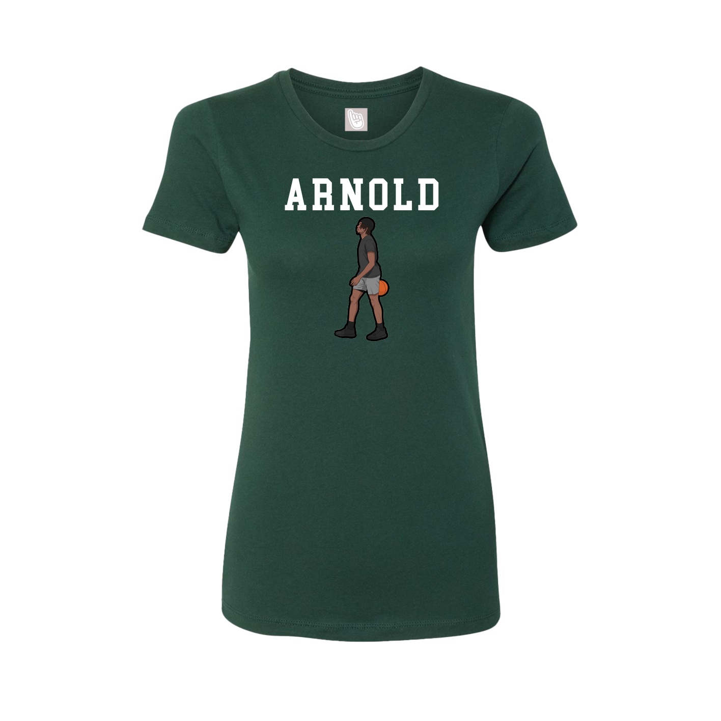 Fitted Women's Tee — Shirsey in Green