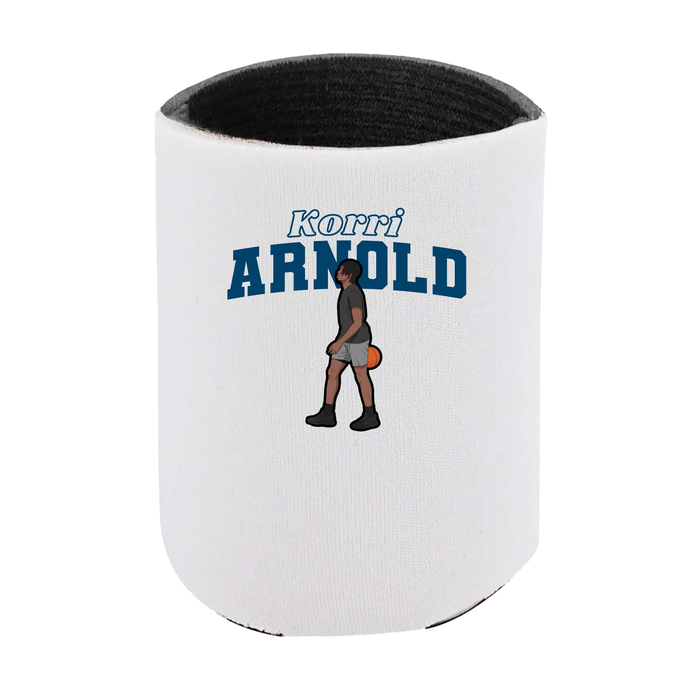 Can Holder — Name Arch in White