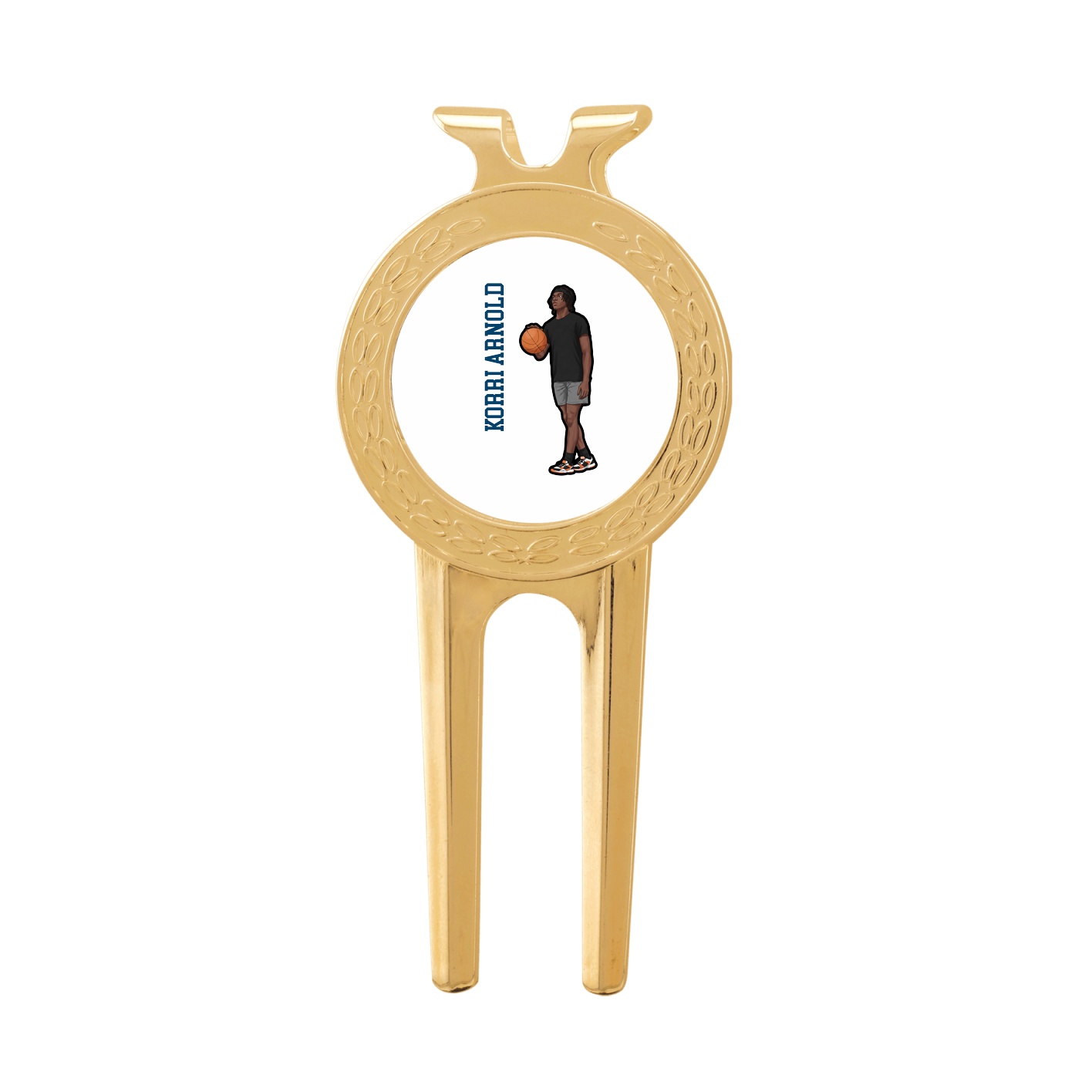 Divot Tool with Ball Marker — Name Vertical in Classic