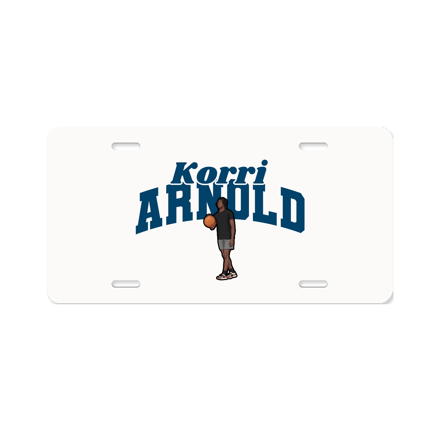 License Plate — Signature Arch in Classic