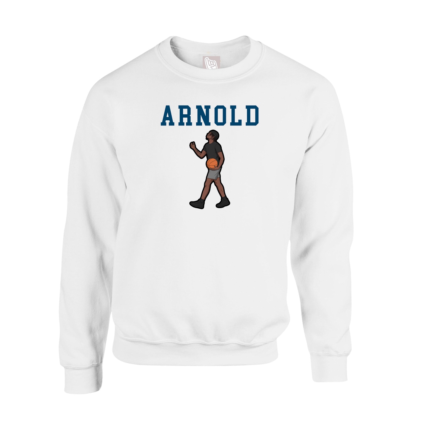 Fleece Crew — Shirsey in White