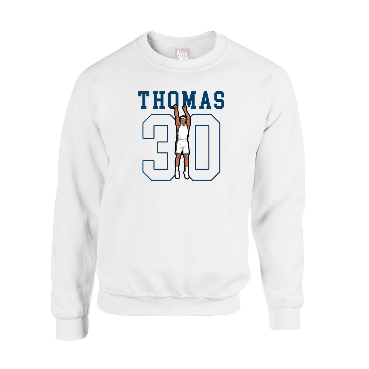 Fleece Crew — Shirsey in White
