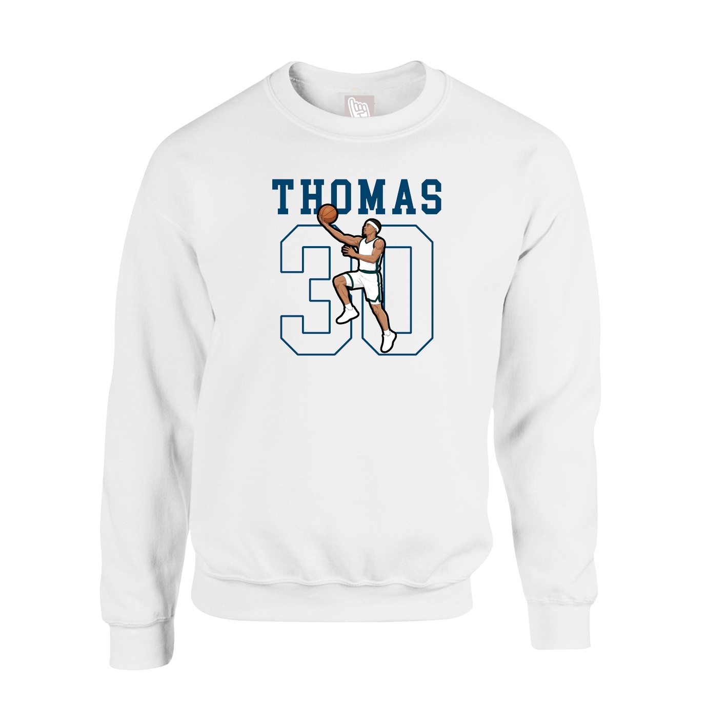 Fleece Crew — Shirsey in White