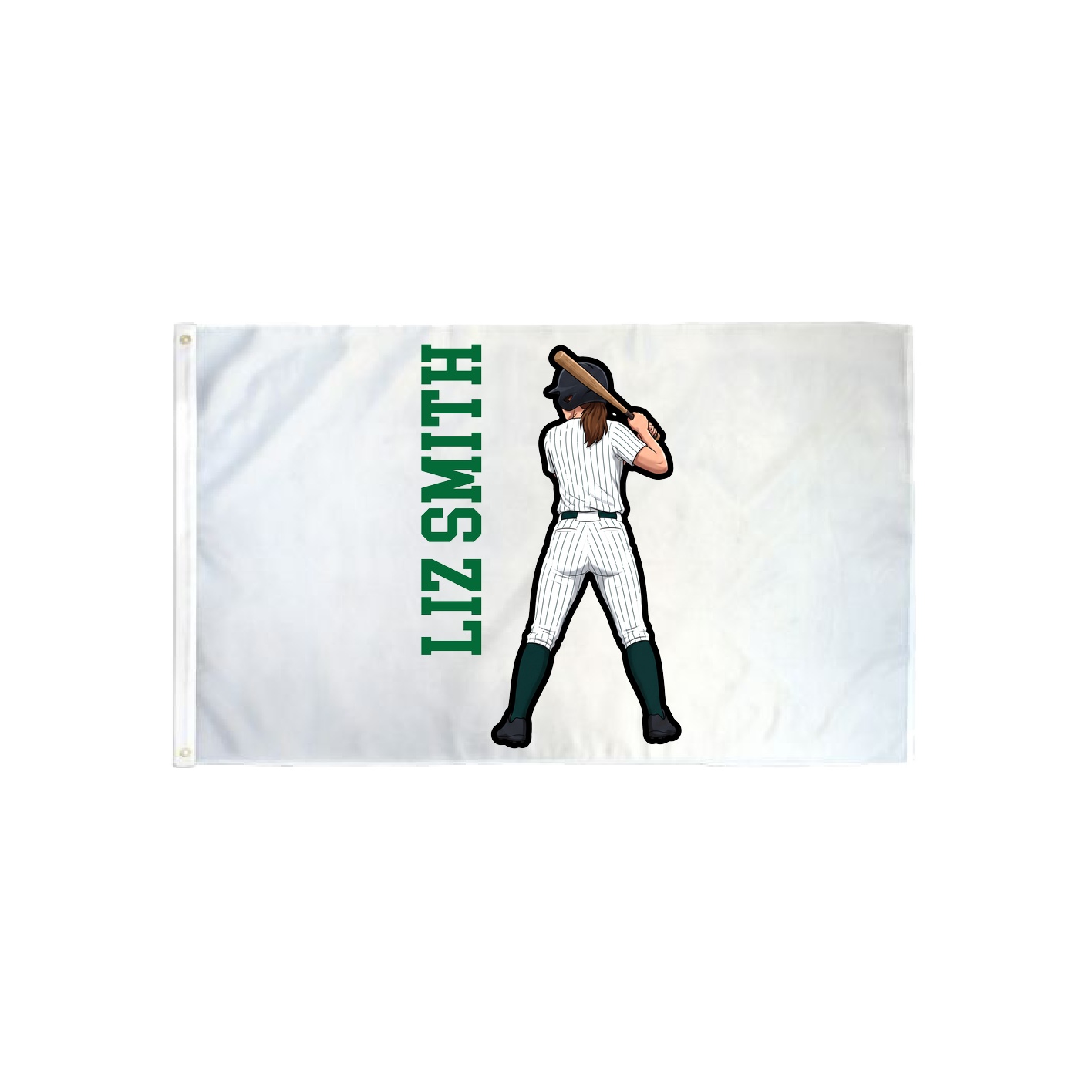 3x5 Flag — Name Vertical in Classic