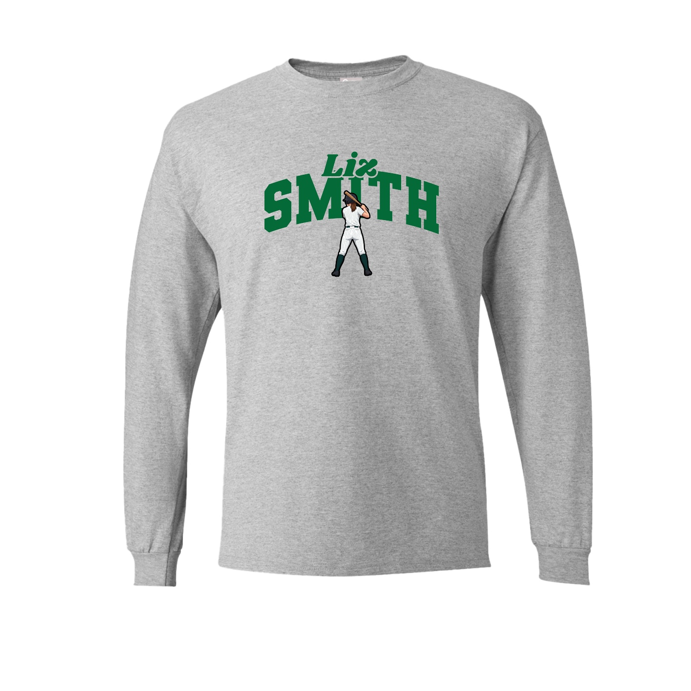 Long Sleeve Tee — Signature Arch in Grey