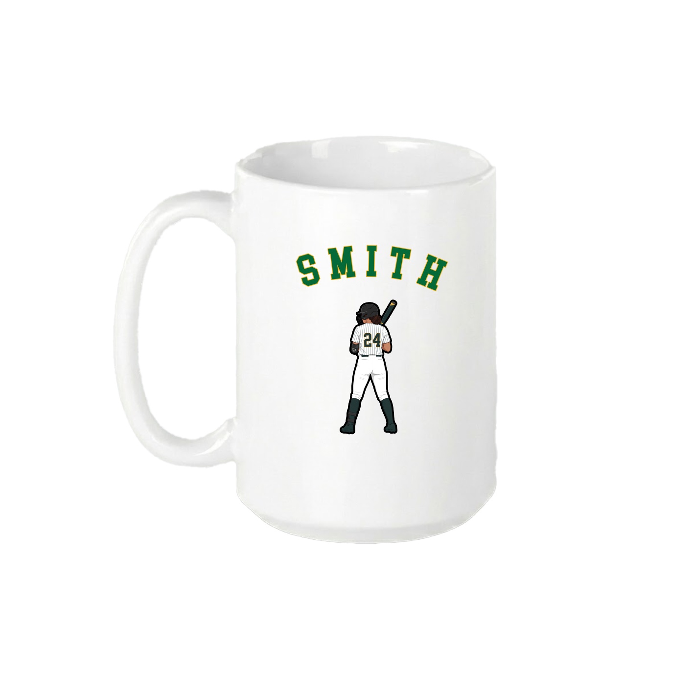 15oz Coffee Mug — Shirsey Arch in White
