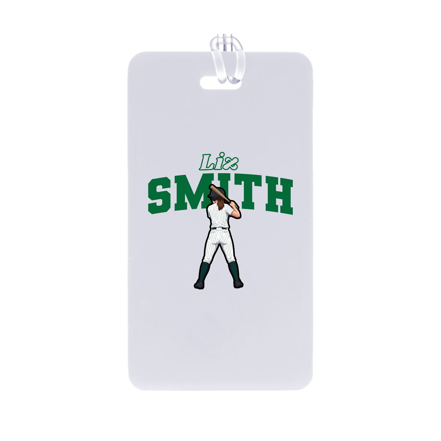 Bag Tag — Name Arch in Classic