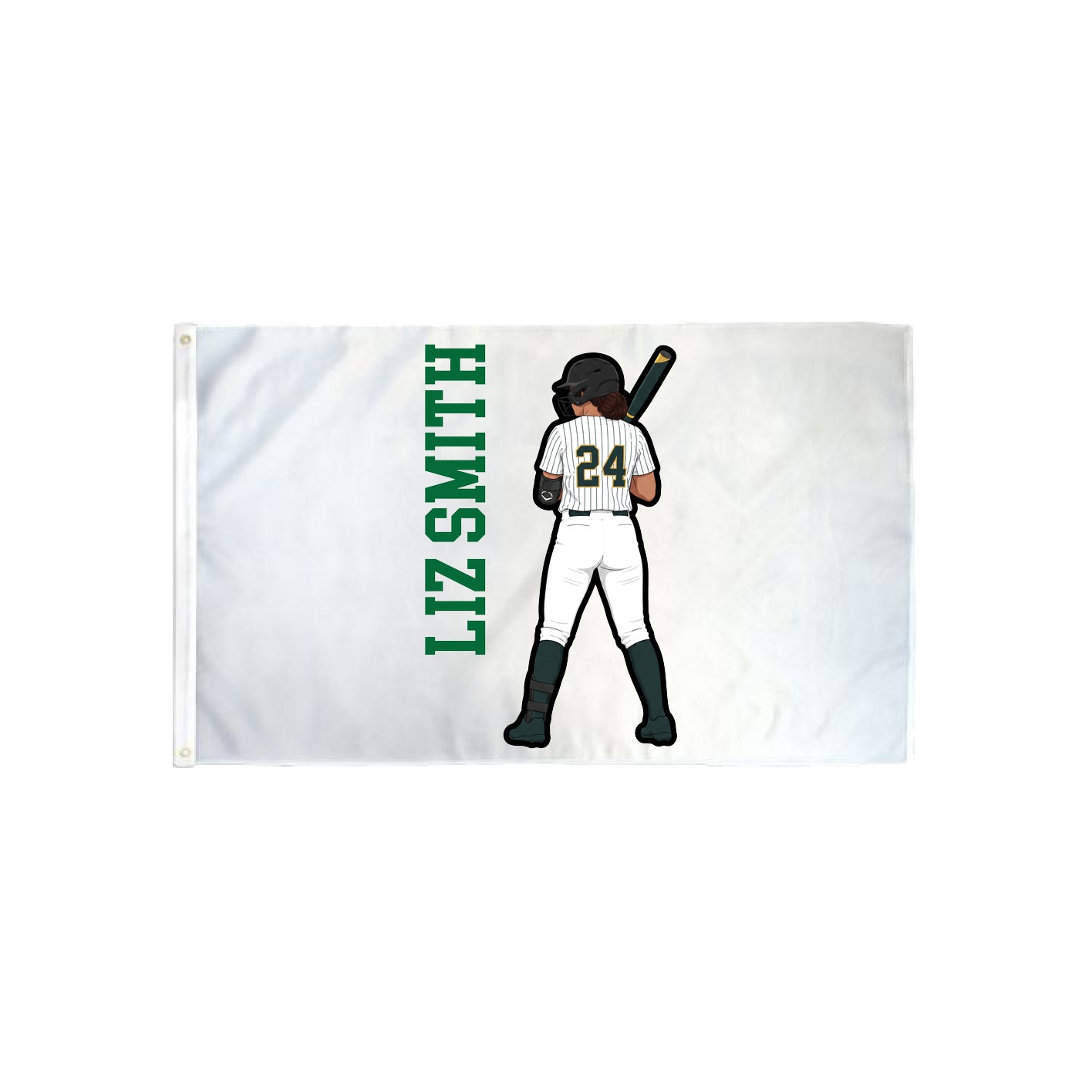3x5 Flag — Name Vertical in Classic