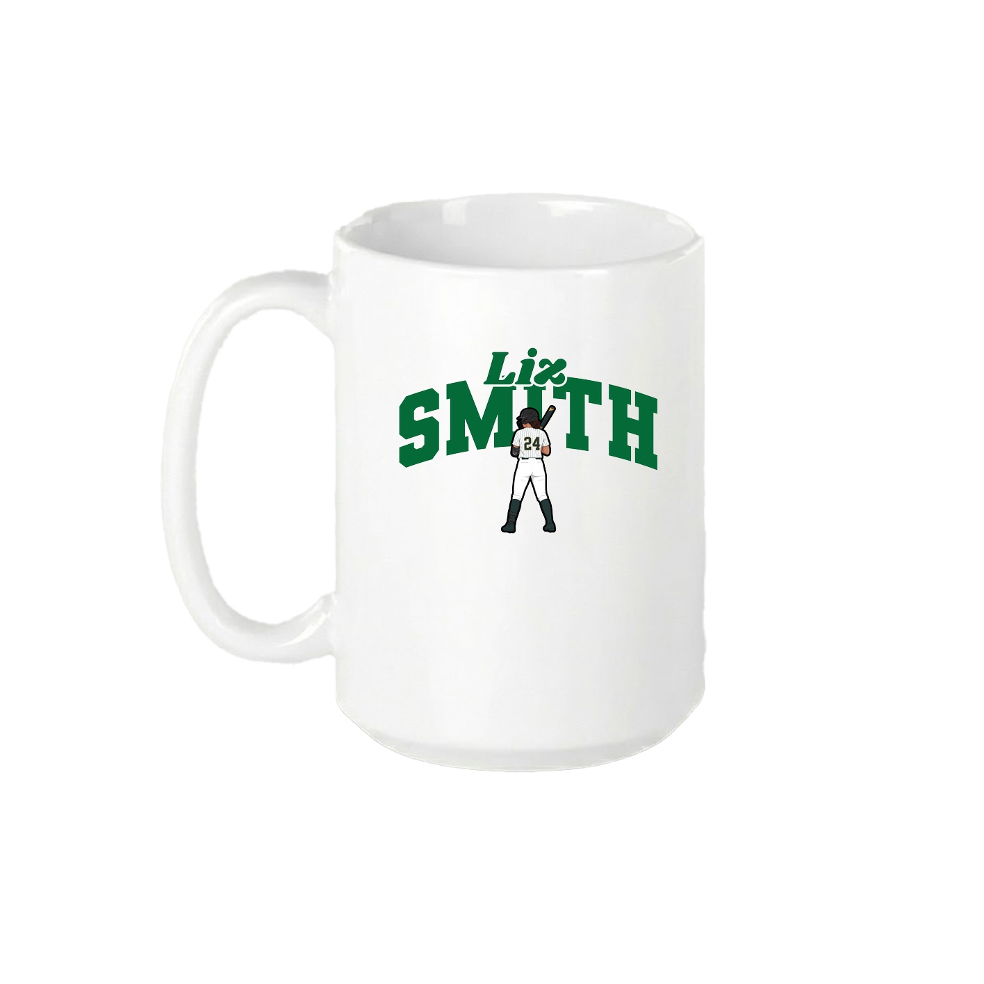 15oz Coffee Mug — Signature Arch in White