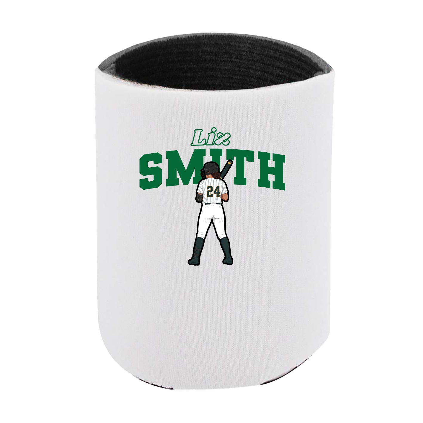 Can Holder — Name Arch in White