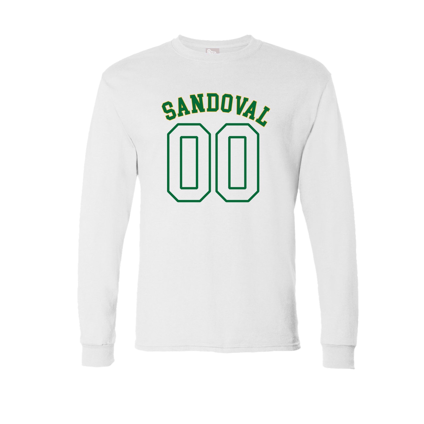 Long Sleeve Tee — Shirsey Arch in White
