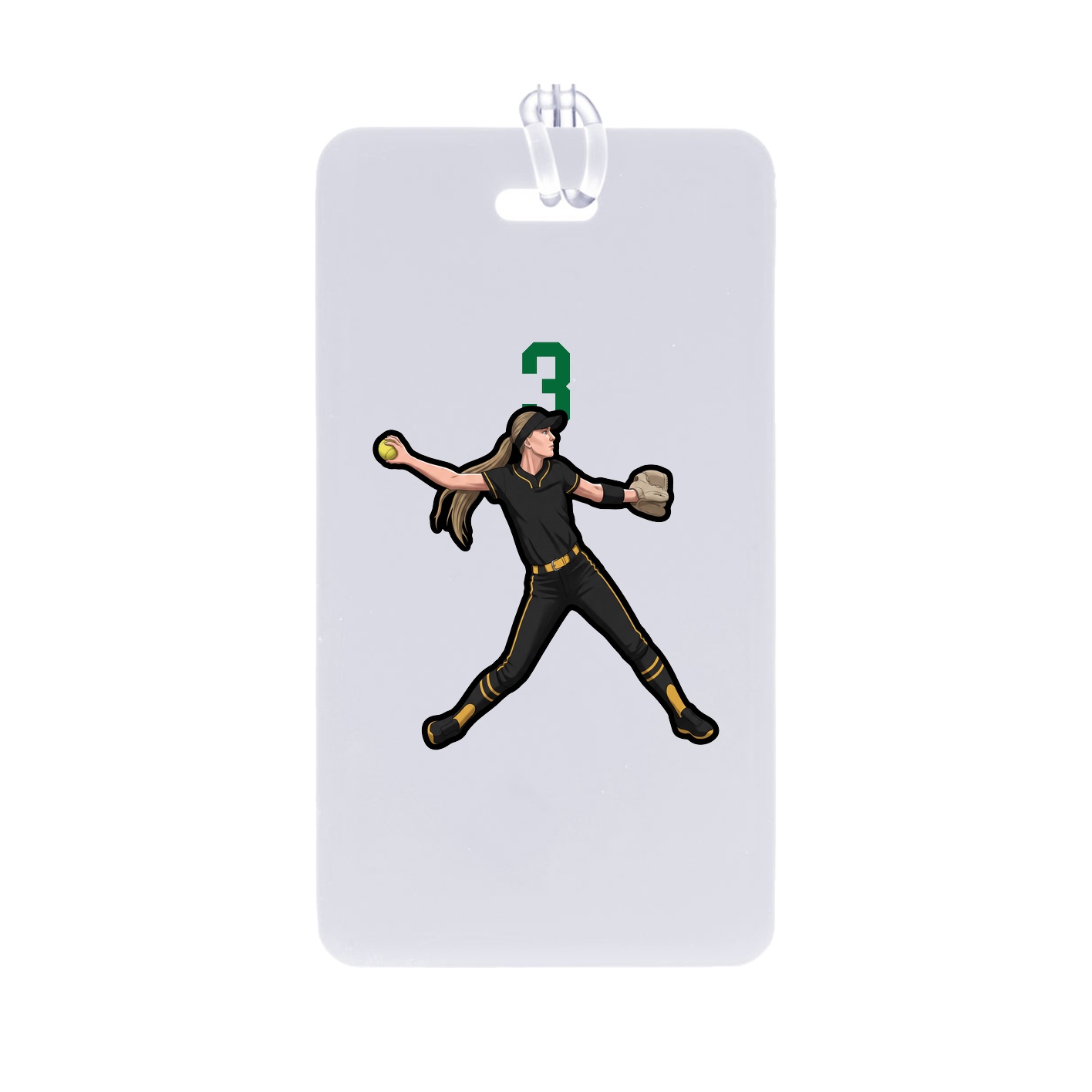 Bag Tag — Number Top in Classic