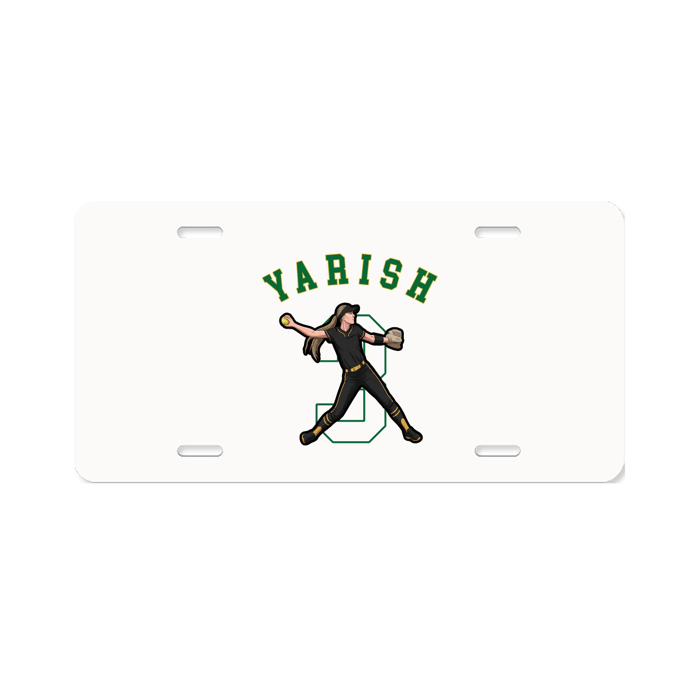 License Plate — Shirsey Arch in Classic