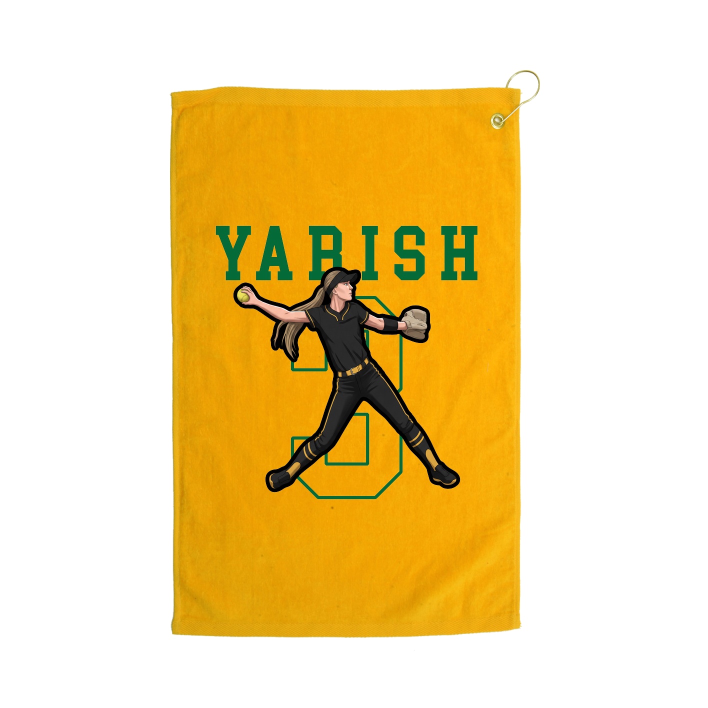Golf Towel — Shirsey in Gold