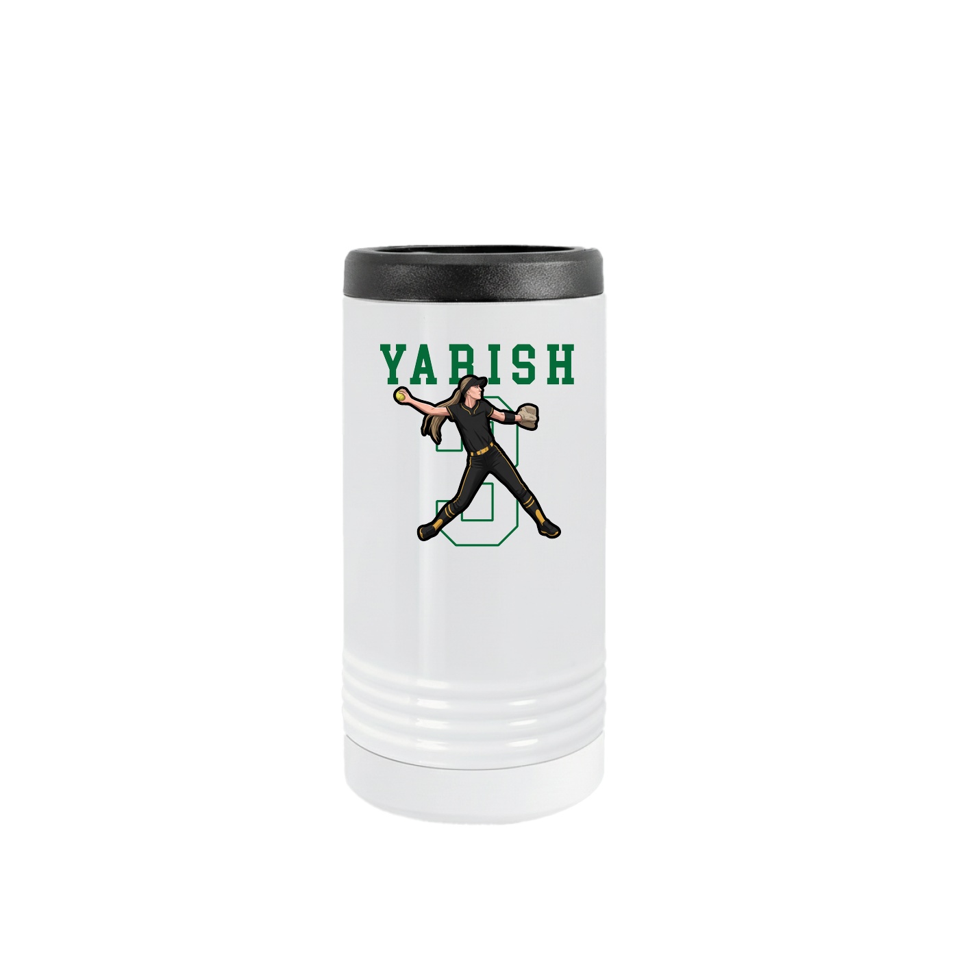 Slim Beverage Holder — Shirsey in White