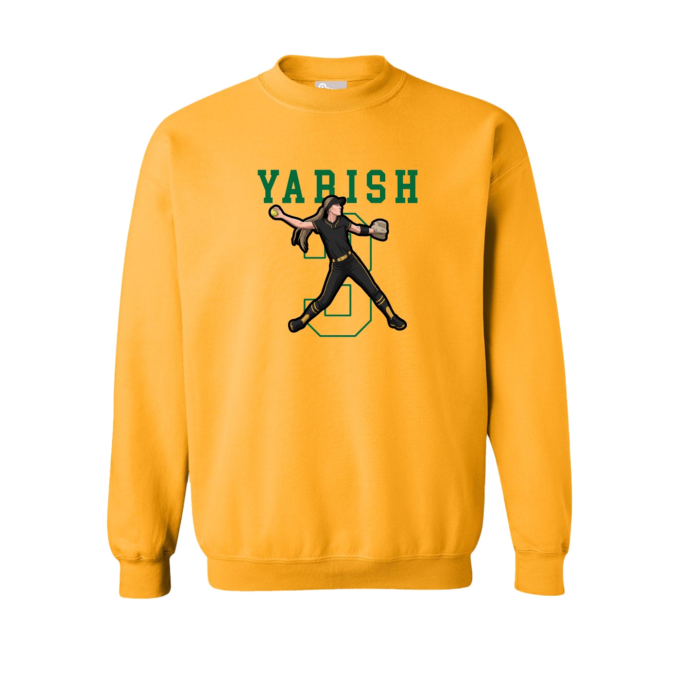 Fleece Crew — Shirsey in Gold