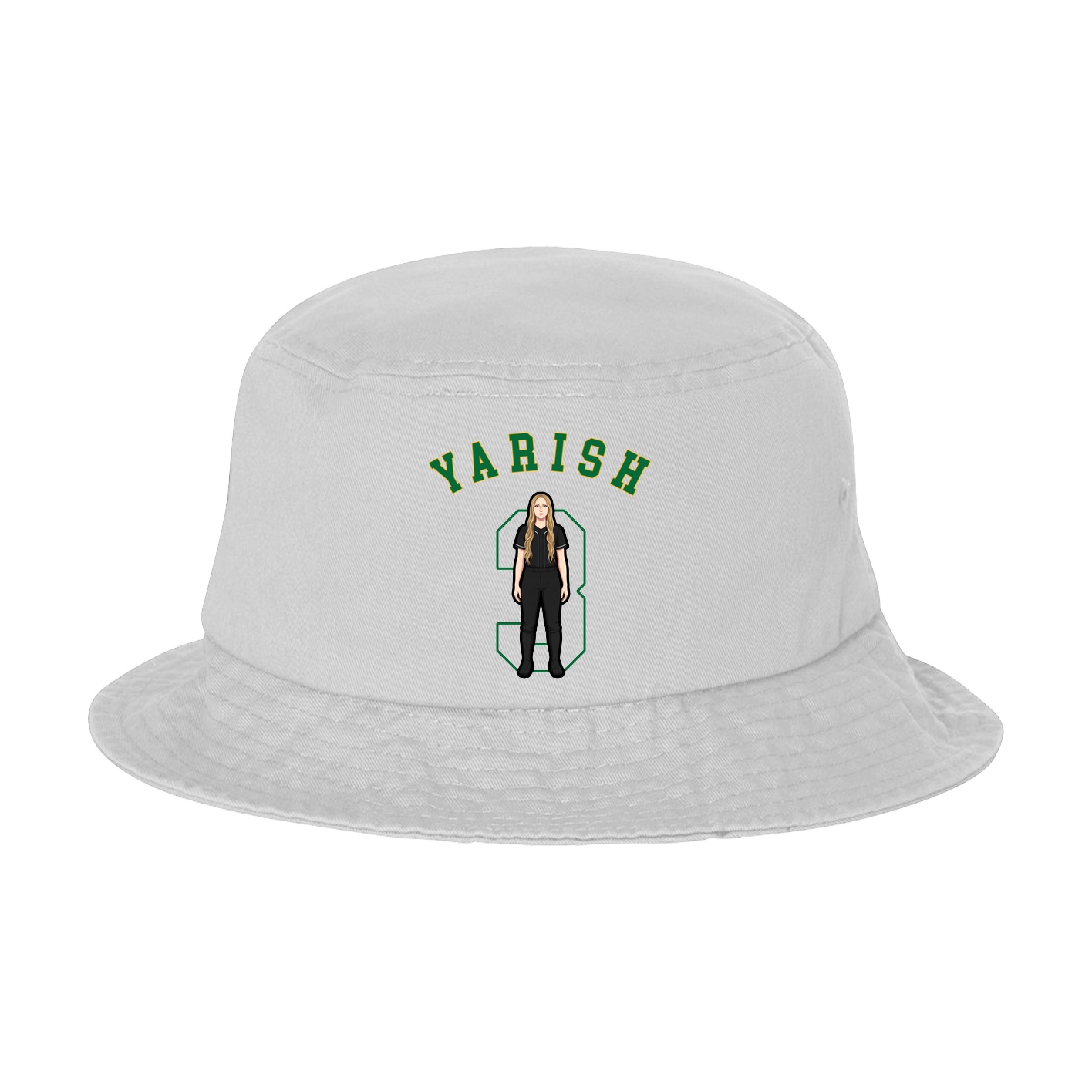 Bucket Cap — Shirsey Arch in White
