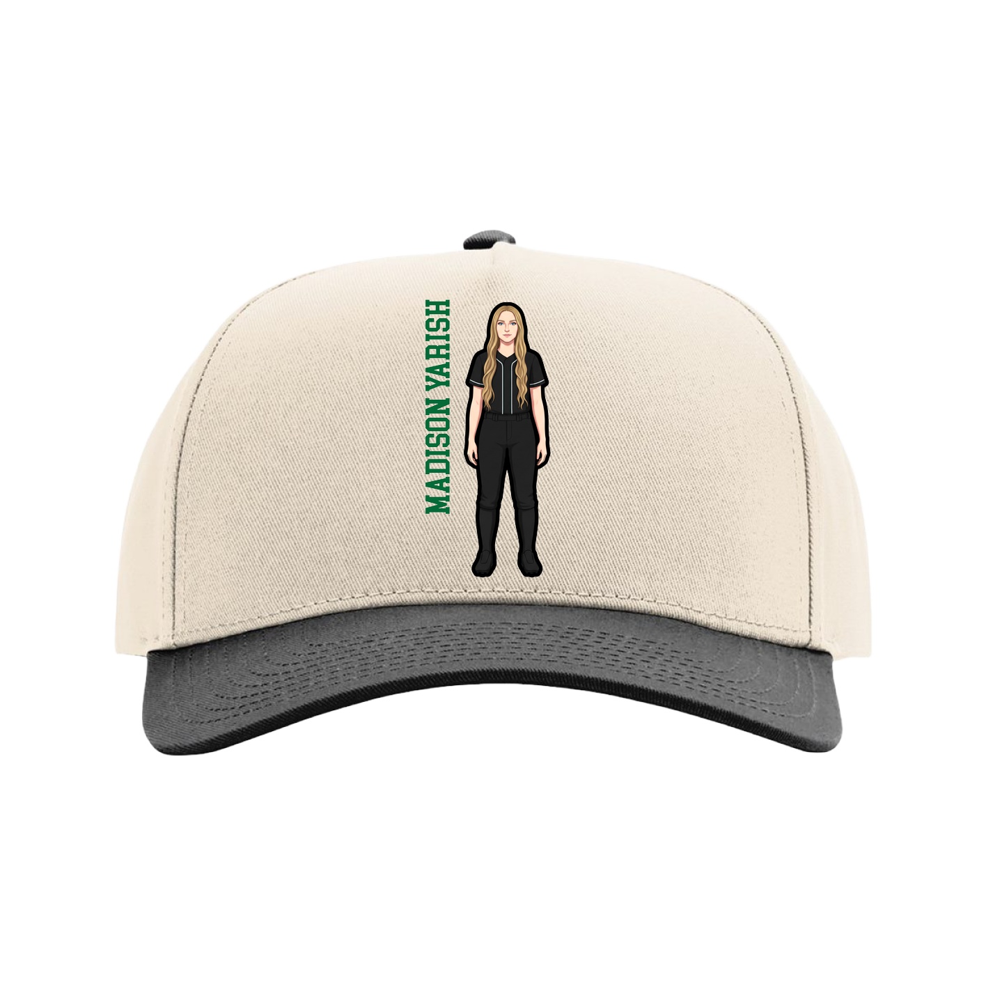 Full Fabric Five-Panel Champ Cap