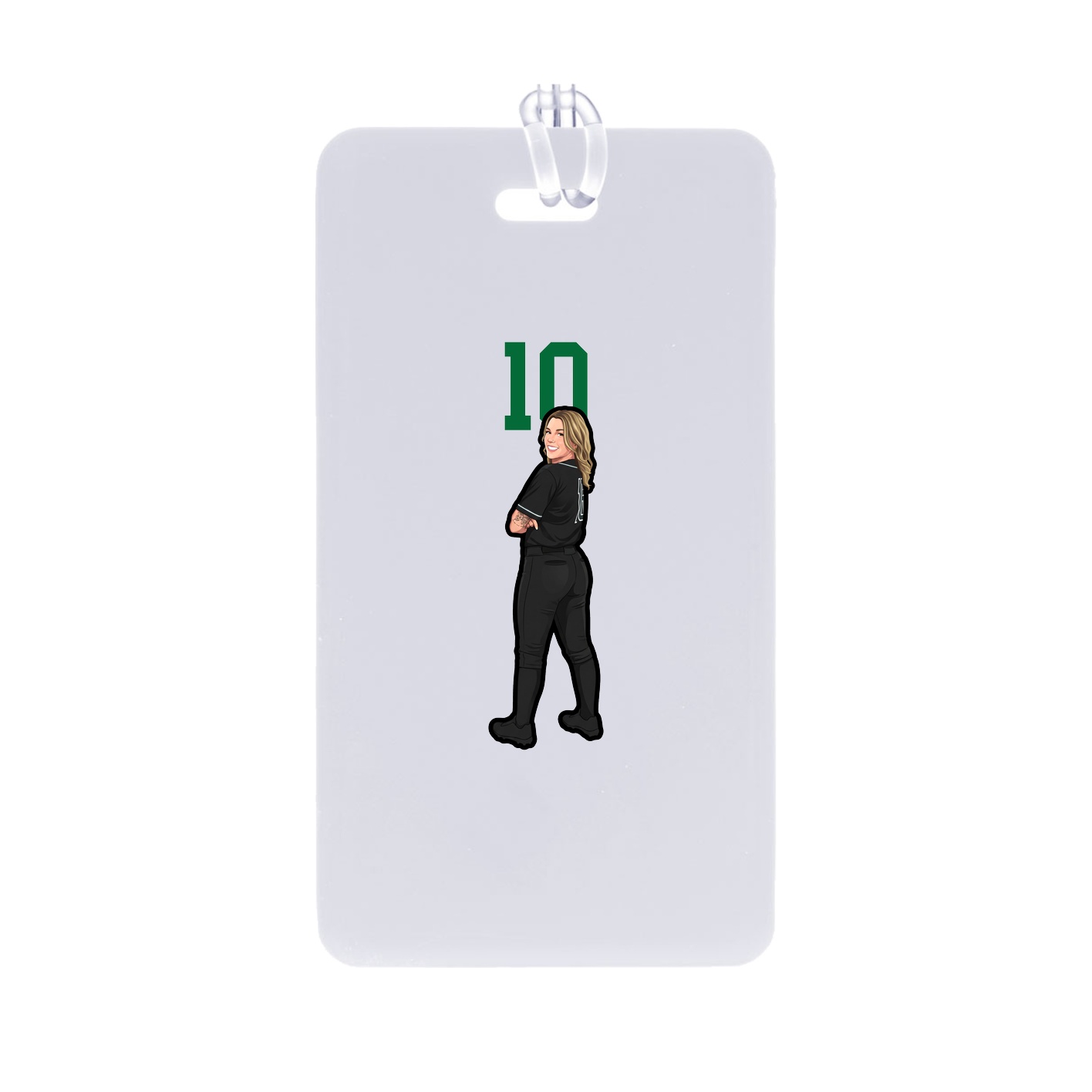 Bag Tag — Number Top in Classic