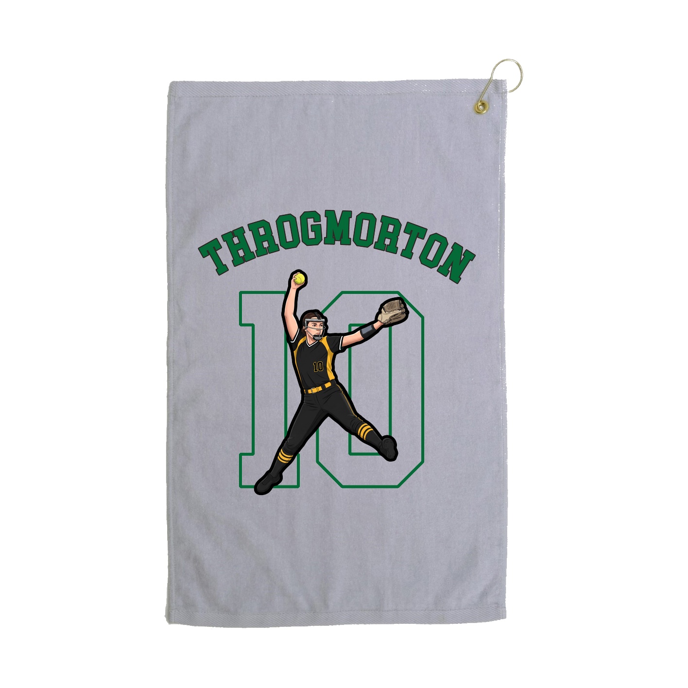 Golf Towel — Shirsey Arch in Grey