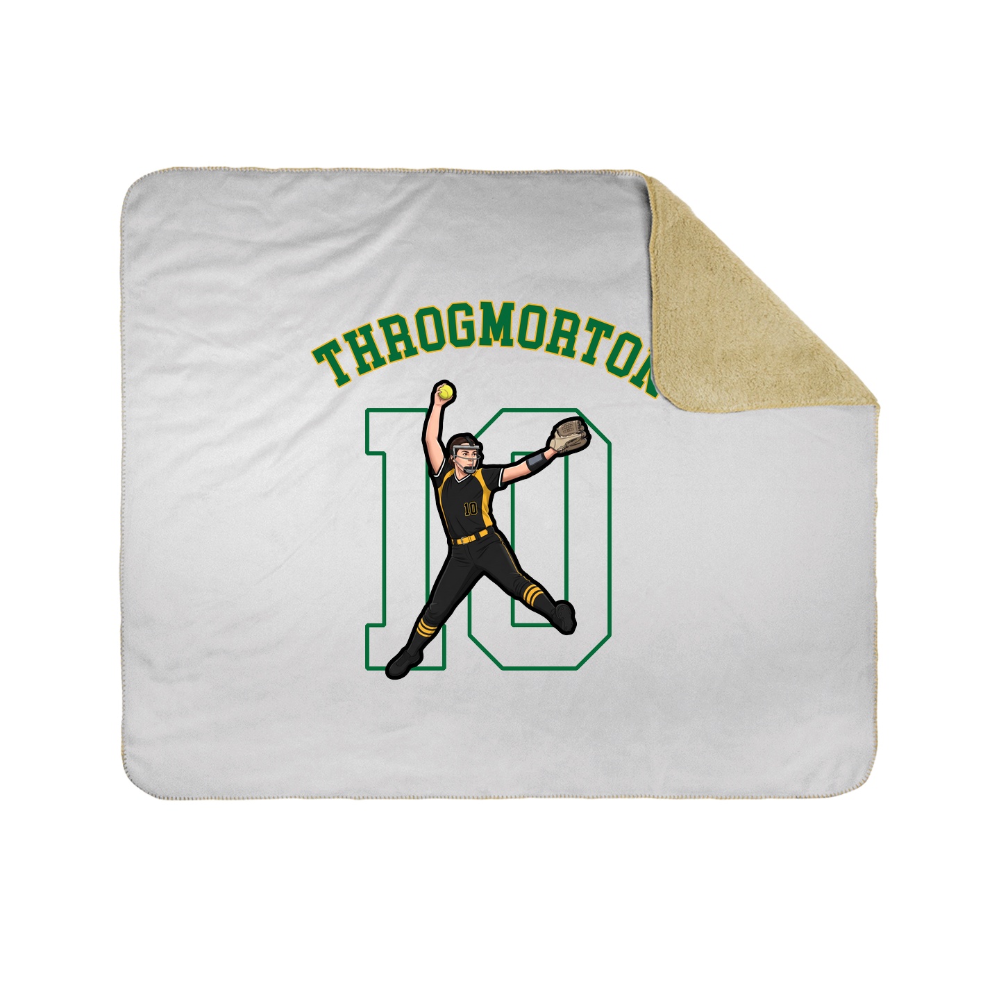 Throw Blanket — Shirsey Arch in White